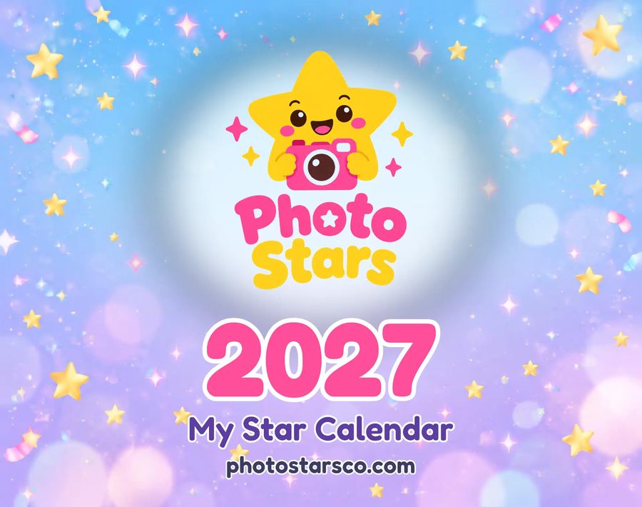 A puppy's year of adventures — calendar cover